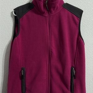 10,000 ft Above Sea Level Pink Fleece Vest